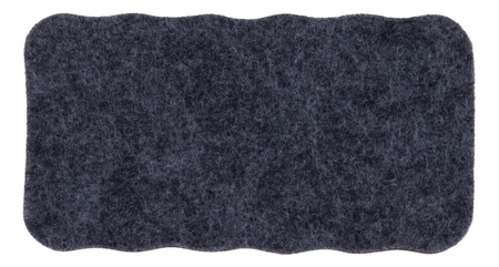 Gąbka magnetyczna OFFICE PRODUCTS, do tablic suchościeralnych, 110x57x20mm, z zawieszką, czerwona