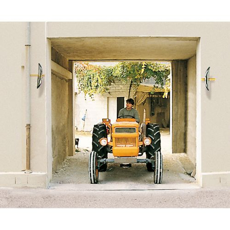 Lustro parkingowe o zwiękosznym kącie widzenia - 600x100x300 mm