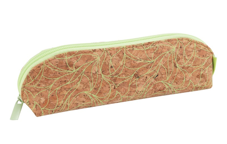 Piórnik kosmetyczka ECONOVO, korkowy, 20x5x6 cm, naturalny