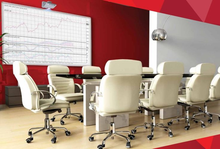 Tablica ceramiczna MEMOBE, suchościeralna magnetyczna, biała, półmatowa, projekcyjna, rama aluminiowa Prestige, 100"