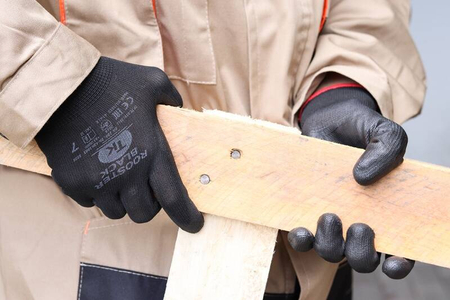 Rękawice TK ROOSTER, rozm. 10, czarne