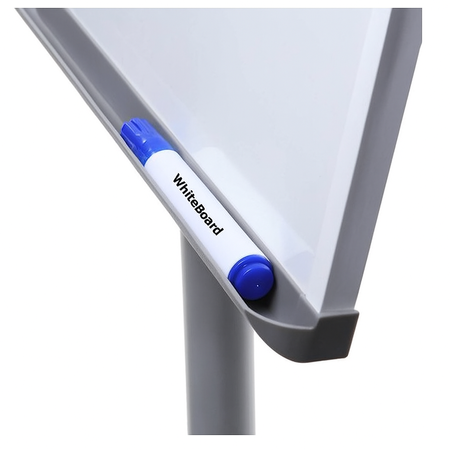 Flipchart Mobilny Premium Magnetyczny Suchościeralny FM5 z ramionami na blok