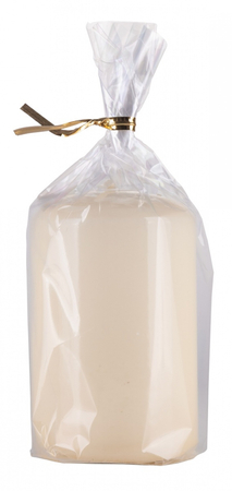 Świeca słupek DONAU HOME Standard Gloss, 50x80mm, kremowy