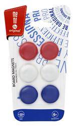 Magnesy do tablic MEMOBE, f30 mm, 6 szt. blister