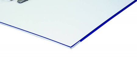 Segregator OFFICE PRODUCTS OFFICER-10 z szyną, PP, A4/75mm, zielony