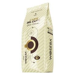 Kawa WOSEBA L’arte del caffè, Gusto Delicato, ziarnista, 1000g