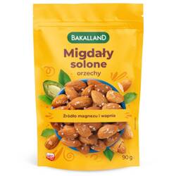 Migdały lekko solone, Bakalland, 90gr