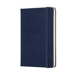 Notes MOLESKINE Classic P (9x14 cm) w kratkę, twarda oprawa, sapphire blue, 192 strony, niebieski