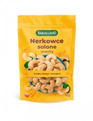 Orzechy nerkowca lekko solone, Bakalland, 70gr