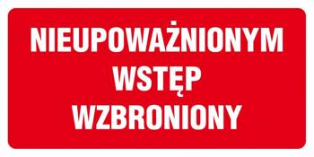 Znak TDC, Nieupoważnionym wstęp wzbroniony 2