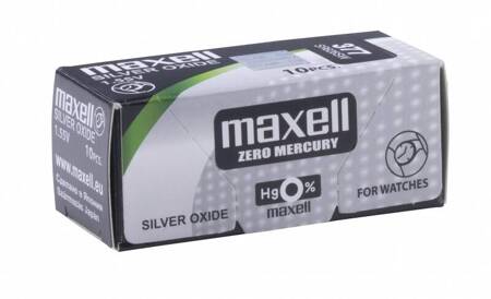 Bateria MAXELL srebrowa, zegarkowa, SR626SW (377), 10 szt.