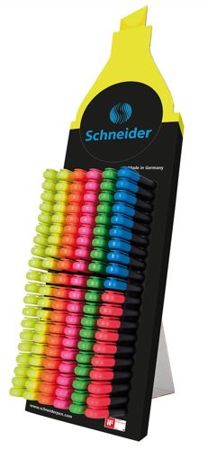 Display zakreślaczy SCHNEIDER Job, 1-5 mm, 150 szt., miks kolorów