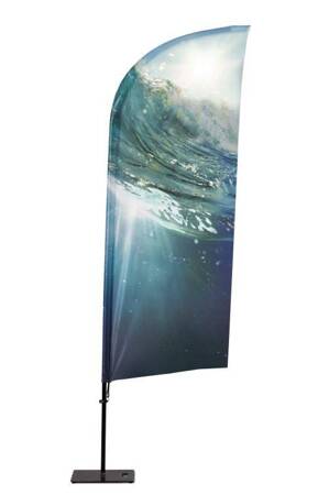 Flaga plażowa Alu Wind &amp; Paddle 310cm - BFAW310