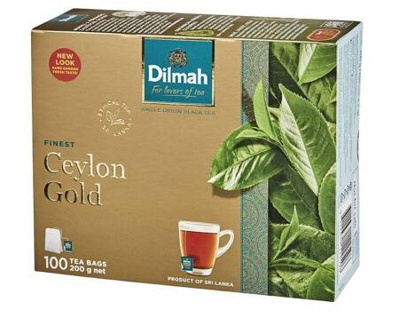 Herbata DILMAH Ceylon Gold, 100 torebek