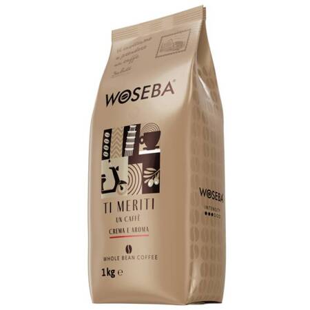 Kawa WOSEBA TI MERITI, CREMA E AROMA, ziarnista, 1000g