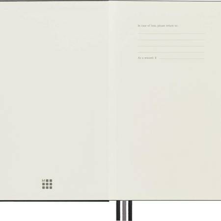 Notes MOLESKINE PRO Project Planner L (13x21 cm) twarda oprawa, czarny