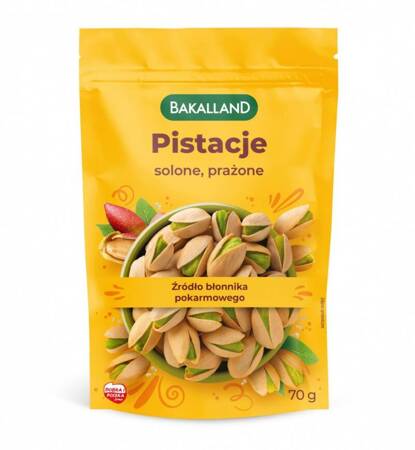 Pistacje prażone, Bakalland, 70g