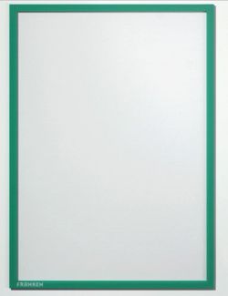 Ramka magnetyczna FRANKEN, A4, zielona